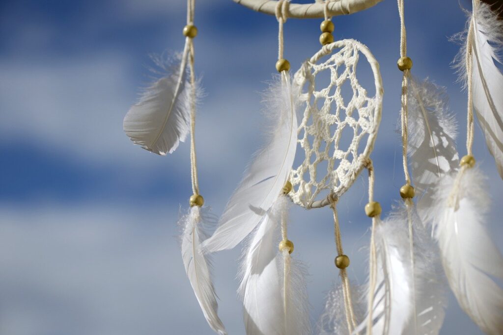 dream catcher, dreamcatcher, feather